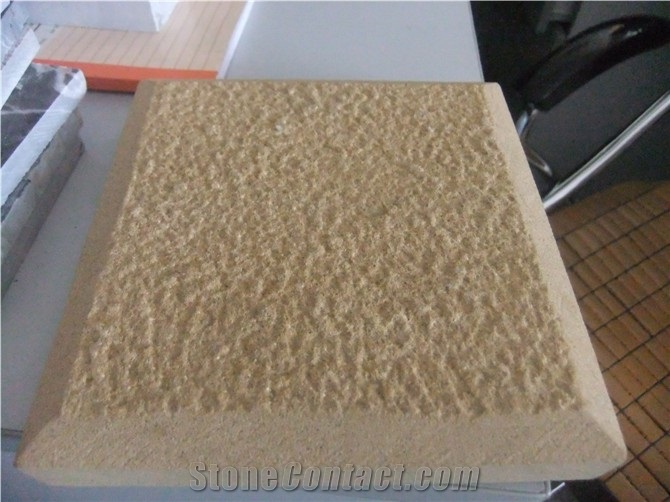 Yellow Sandstone Slabs & Tiles, China Yellow Sandstone
