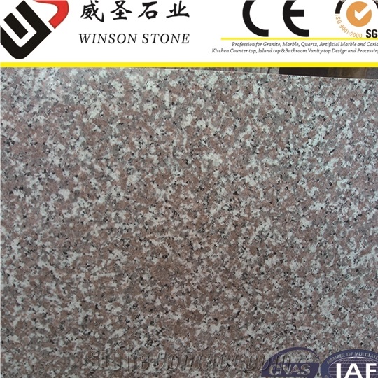 Polished China G639 Granite Floor Covering Tiles, China Pink Granite