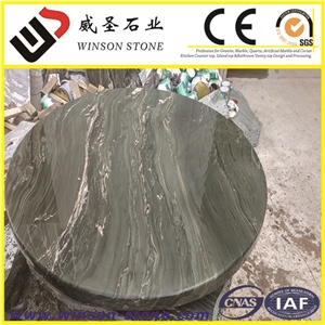 Polished Dragon Green Marble Slab & Tile for Special Work Design, China Dragon Green Marble, Wave Green Marble