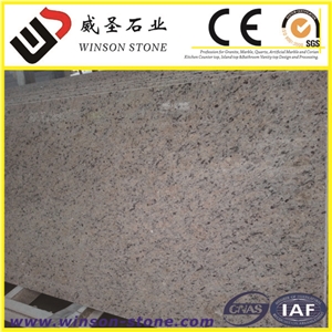 Polished Flamed Bush Hammered Yellow Rustic Granite G682 Slabs & Tiles, China Yellow Granite