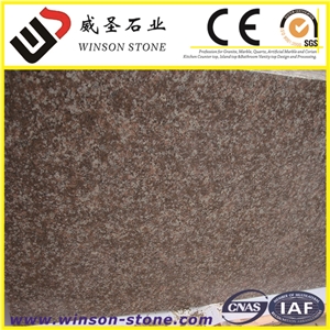 Polished Peach Blossom Red Granite Wall Tile & Slab,Polished Granite Wall Tiles