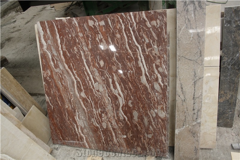 Sunset Red Marble Tiles & Cut to Size, Morocco Red Marble Tiles & Cut to Size, Floor Covering Tiles