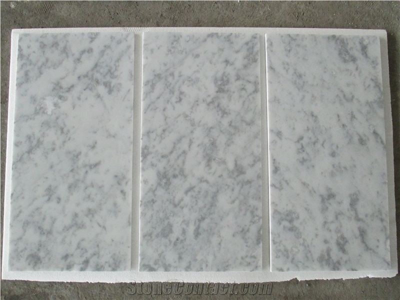 Bianco Carrara White B Marble Tiles, Italy Grey Marble From China ...