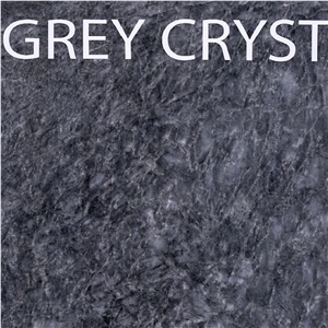 Grey Crystal Marble Tiles & Slabs, Grey Polished Marble Floor Tiles