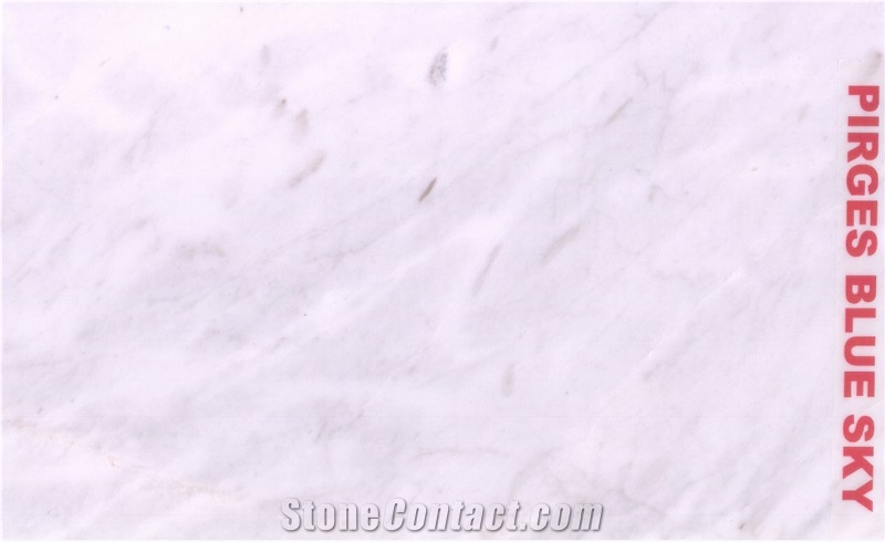 Pirges Blue Sky Marble Slabs, Tiles, White Marble Polished Tiles & Slabs, Floor Tiles