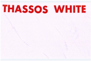 White Thassos Marble Slabs, White Polished Marble Floor Tiles