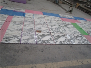 Arabescato Marble Polished Slabs & Tiles, Italy White Marble Tiles for Floor, Cheap White Marble