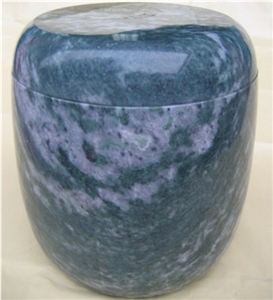 Bahama Blue Granite Urns, Blue Granite Cemetery Urns for Ashes,Funeral Tombstones/Monuments Accessories