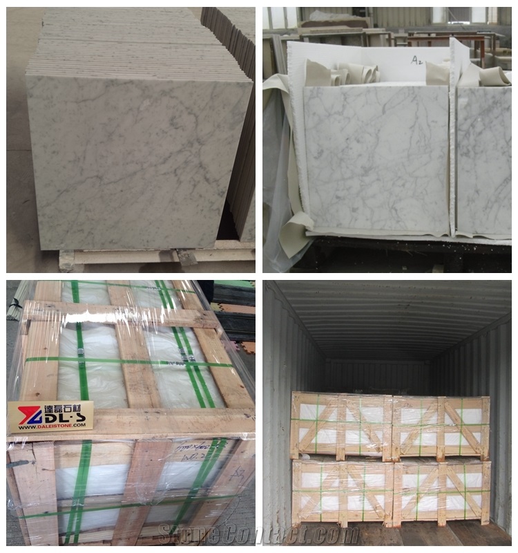 Bianco Carrara Marble Slabs & Tiles,Cheap Carrara White Marble Composite Tile Floor Tiles