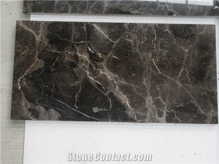 China Dark Emperador Cheap Black Marble Floor Tile
