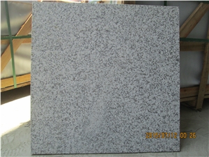 G623 Light Grey Granite Flamed Tiles & Slabs, China Grey Granite , Cheap Grey Granite Paving Tiles
