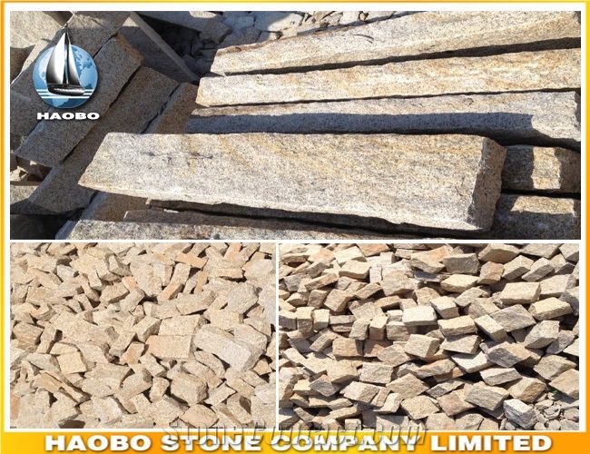 China G682 Granite Kerb Stone Wholesale Natural Split