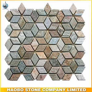 High Quality Stone Mosaic Multi Color Wholesale