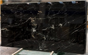 Black Marble, Band & Bevelied Marble Tile & Slab from China