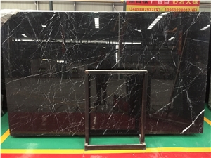 Black Marquina Nero Marble Slabs/Tiles,Wall，Cladding/Cut-To-Size for Floor Covering,Interior，Decoration，Indoor Metope, Stage Face Plate, Outdoor,, High-Grade Adornment.Lavabo