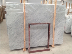 Calacatta Calvani White Marble Slabs & Tiles, China White Marble