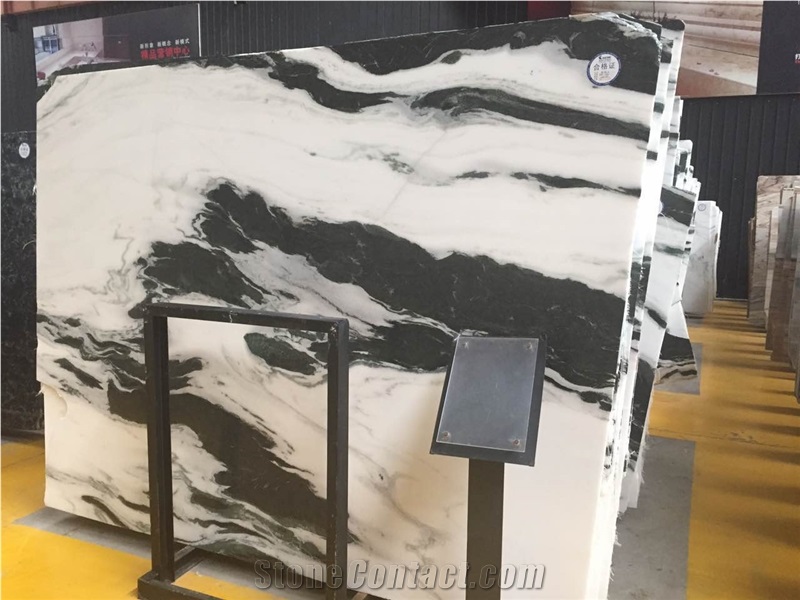 China Treasure-Panda Marble Book Match New Materials,Marble Slabs/Tile,Wall，Cladding/Cut-To-Size for Floor Covering,Interior，Decoration，Indoor Metope, Stage Face Plate, Outdoor,, High-Grade Materials