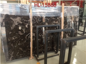 Empera Marble Golden Black Marble Tiles and Slab Polished Walling and Flooring Wall Background Covering High Quality and Best Price Fast Delivery