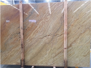 Golden Macaubas Granite Tiles and Slabs, Polishing Walling and Flooring, Wall Background Covering