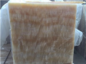 Honey Onyx Cut to Size Transparent Effect Tiles and Slab Polished Walling and Flooring Wall Background Covering High Quality and Best Price Fast Delivery