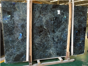Lemurian Blue Granite Tiles and Slabs, Polishing Walling and Flooring, Wall Background Covering