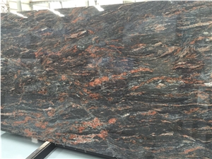 Magma Red Granite Slabs & Tiles, Granite Wall Covering, Granite Floor Covering