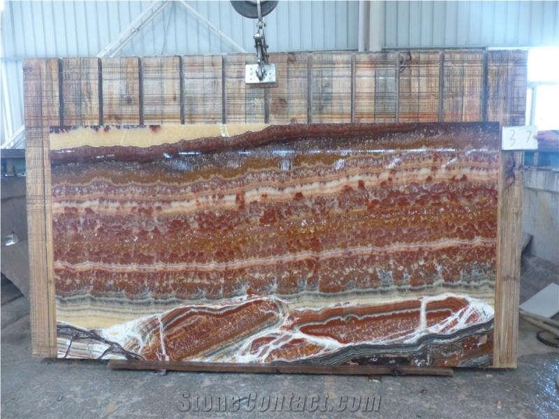 Natural Colorful Onyx Slabs & Tiles, Good Quality Onyx
