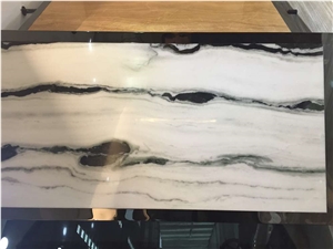 New China Materials Panda White Marble Tiles and Slab Polishing Walling and Flooring Wall Background Covering High Quality and Best Price Fast Delivery