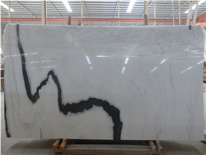 Panda White Marble Black White Marble Tiles and Slab Polishing Walling and Flooring Wall Background Covering High Quality and Best Price Fast Delivery