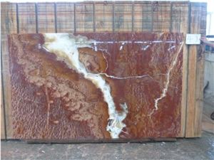 Red Onyx New Materials Slabs/Tile Wall Cladding/Cut-To-Size for Floor Covering,Interior，Decoration，Indoor Metope, Stage Face Plate, Outdoor,, High-Grade Materials