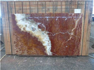Red Onyx New Materials Slabs/Tile Wall Cladding/Cut-To-Size for Floor Covering,Interior，Decoration，Indoor Metope, Stage Face Plate, Outdoor,, High-Grade Materials