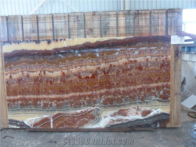 Red Onyx Slabs/Tile, Exterior-Interior Wall , Floor Covering, Wall Capping, New Product, Best Price ,Cbrl,Spot,Export.