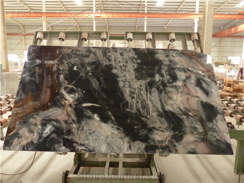 Smoky Black Slabs/Tile, Exterior-Interior Wall ,Floor, Wall Capping,New Product,High Quanlity & Reasonable Price