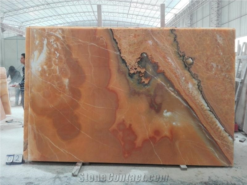 Super Oranige Onyx Slabs/Tile, Exterior-Interior Wall , Floor Covering, Wall Capping, New Product, Best Price ,Cbrl,Spot,Export.