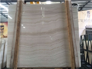 Top Quality Yellow Royal Serpeggainte Wooden Marble Slabs & Tiles