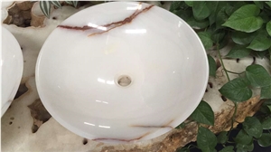 White Onyx Basin Kitchen Sinks Bathroom Sinks Wash Bowls