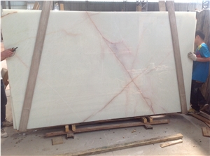 White Onyx Vein Cut, White Onyx Tiles and Slabs, Polishing Walling and Flooring Wall Background Covering High Quality and Best Price Fast Delivery
