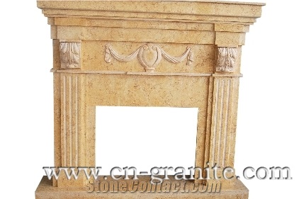 Beige Marble Fireplace,Beige&Yellow Stone Firepalce,China Beige Fireplace,Fireplace Design Ideas,Fireplace Decorating&Remodelings,Fireplace Insert，Fireplace Cover,Fireplace Accessories,