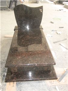 China Brown Granite Monument,European Style Tombstone,Wholesaler-Xiamen Songjia
