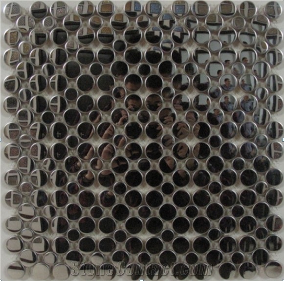 China Factory New Honeycomb Style Mental Mosaic Stianless Steel Mosaic for Inner Decoration，Wholesaler-Xiamen Songjia