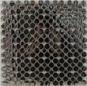China Factory New Honeycomb Style Mental Mosaic Stianless Steel Mosaic for Inner Decoration，Wholesaler-Xiamen Songjia