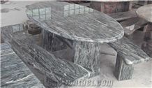 China G654 Grey Granite Chairs&Bench&Table,Polished Granite Outdoor Chairs&Benchs,Exterior Garden Bench&Chairs,Black Stone Chairs&Benchs,Table Stes,Garden Bench&Tables,Exterior Furniture,Park Benches,