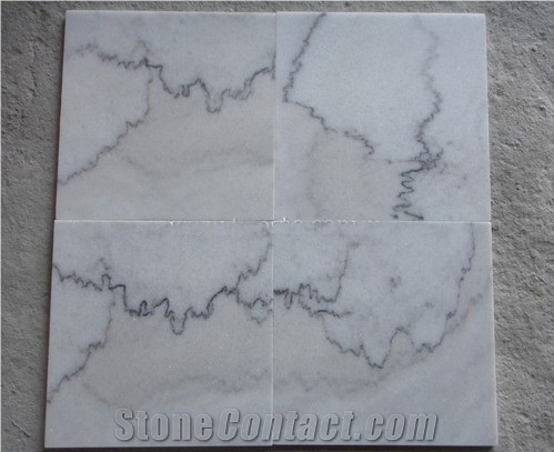China Guangxi White Marble Tiles&Slabs,Polished White Mabrle Floor Tiles&Wall Tiles,White Stone Wall Cladding&Wall Panels,Marble Skirting,Marble Floor&Wall Covering Tiles,Chinese Cheap Price Marble