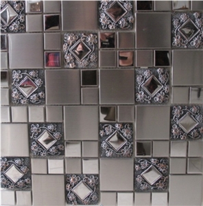 China Mosaic Factory, Slate Mosaic for Floor Paving and Wall Cladding,Western Style Bathroom Floor Paving,Wholesaler-Xiamen Songjia