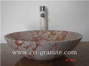 China White Marble Sinks & Basins, Pure White Stone Wash Basins & Sinks, Bathroom Wash Basins & Sinks, Kichen Sinks, Vessel Sinks, Oval Basins