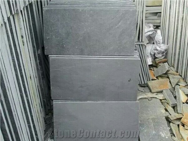 Dark Grey Slate Tiles,Natural Slate Tiles, 1.5-2cm Thick Slate Tiles