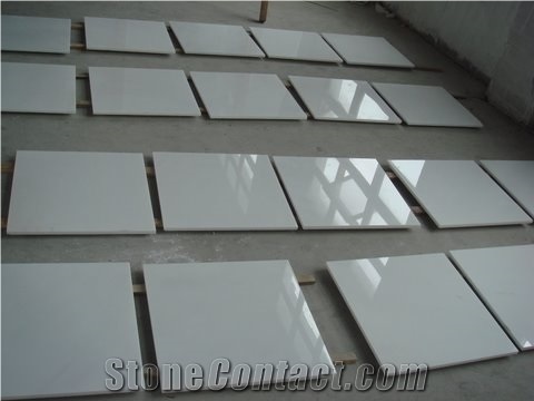 White Jade Marble Slabs & Tiles, Polished Sichuan White Marble Floor Tiles in Thickness 1-2cm, Crystal White Jade Marble Wall & Floor Tiles, China White Marble Cut to Size, White Marble Skirting