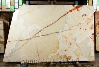Pearl Onyx Tiles & Slabs, Polished Beige Onyx Covering Tiles