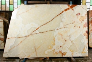 Pearl Onyx Tiles & Slabs, Polished Beige Onyx Covering Tiles