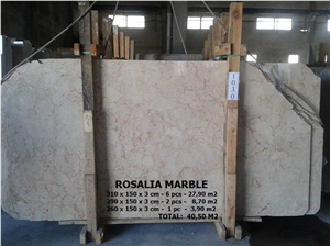 Rosalia Marble - Rosalia Pink Marble Tiles & Slabs, Pink Polished Marble Floor Tiles, Wall Tiles